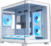Корпус XASTRA QR500M 6ARGB-FC-C6-UC, Mini-Tower, без БП, белый