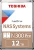 Жесткий диск (HDD) Toshiba 12Tb, 3.5", 7.2K, SATA3 (HDWG51CXZSTB)