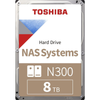 Жесткий диск (HDD) Toshiba 8Tb N300, 3.5", 7200rpm