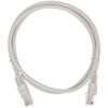 Патч-корд NETLAN UTP, кат.5e, 1 м, RJ45-RJ45, серый 10 шт