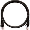 Патч-корд NIKOMAX UTP, кат.5e, 1 м, RJ45-RJ45, черный