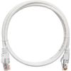 Патч-корд NIKOMAX UTP, кат.5e, 1 м, RJ45-RJ45, белый