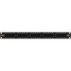 Патч-панель в шкаф 19" 1U, порты: 50xRJ-45 кат. 3, NIKOMAX NMC-RP50UC3-1U-BK