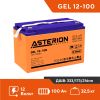 Аккумуляторная батарея для ИБП Asterion GEL 12-100, 12V, 100Ah
