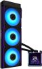 Жидкостное охлаждение LIAN LI HydroShift II LCD-S 360CL Black, 3x120 мм