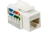Модуль Keystone TWT, RJ-45 cat.5e (TWT-OK45UTP/5E-WH)