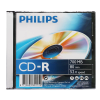 Диск Philips CD-R 700Mb, 52x, Slim Case (1 шт)