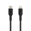 Кабель USB Type-C(M)-Lightning 8-pin(M), 1 м, черный, Belkin BoostCharge (CAA004bt1MBK)