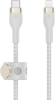 Кабель USB Type-C(M)-Lightning 8-pin(M), 1 м, белый, Belkin BoostCharge Pro Flex (CAA011bt1MWH)