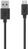 Кабель USB(Am)-Micro USB(Bm), 2 м, черный, Belkin BoostCharge (F2CU012bt2M-BLK)
