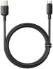 Кабель USB(Am)-USB Type-C(M), 2 м, черный, Baseus Silky Fast (P10377703113-03)