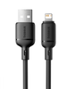 Кабель USB(Am)-Lightning 8-pin(M), 2 м, черный, Baseus Silky P10377702113-01 (P10377702113-01)