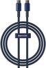 Кабель USB Type-C(M)-USB Type-C(M), 2 м, темно-синий, Baseus Tungsten (P10319800321-04)