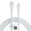 Кабель USB Type-C(M)-Lightning 8-pin(M), 1 м, белый, Baseus Ultra-Fast P10376300222-02 (P10376300222-02)