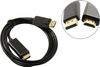Кабель-переходник (адаптер) DisplayPort(20M)-HDMI(19M), 1.5 м, Exegate EX-CC-DP-HDMI-1.5 (EX294709RUS)