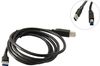Кабель USB(Am)-USB(Bm), 1.8 м, черный, Telecom TUS710
