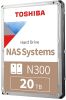 Жесткий диск (HDD) Toshiba 20Tb N300, 3.5", 7200rpm