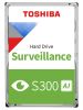 Жесткий диск (HDD) Toshiba 16Tb S300 AI Surveillance, 3.5", 7200rpm