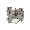 Клемма на DIN-рейку DKC VPR-2.5-GY, 24А, серый