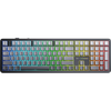 Клавиатура AULA F108, Bluetooth/Радиоканал/USB, серый (6978080502377)
