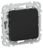 Выключатель IEK FLITE ВС11-1-0-ФлЧ, 1кл., черный