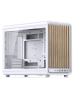 Корпус JONSBO D33 Wood, Mini-Tower, без БП, белый/коричневый