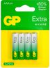 Батарейка GP Extra G-Tech, AAA, 1.5V, 4 шт