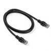 Патч-корд Exegate UTP, кат.5e, 1 м, RJ45-RJ45, черный (EX300505RUS)