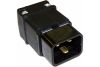 Вилка прямая Lanmaster, IEC C20, 16А, с/з, IP20