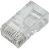 Коннектор RJ-45 8P8C NETLAN EC-UP8P8C-5E-003-TR-100, 100 шт