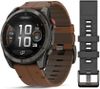 Смарт-часы Garmin Fenix 8 Pro, серый/песочный