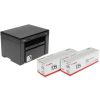 МФУ Canon i-SENSYS MF3010, A4, ч/б, USB, (MF3010 bundle) + 2 картриджа