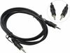 Кабель соединительный Jack 3.5mm(M) Jack 3.5mm(M), 1.5 м, Telecom