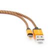 Кабель USB-Micro USB, 1 м, оранжевый Cablexpert