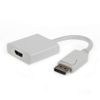 Кабель-переходник (адаптер) DisplayPort(20M)-HDMI(19F), 10 см, Cablexpert (A-DPM-HDMIF-002-W)