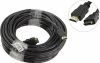 Кабель HDMI(19M)-HDMI(19M) v1.4, 15 м, TV-COM