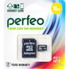 Карта памяти microSDHC Perfeo 16Gb Class 10 UHS-I U1