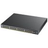 Коммутатор ZYXEL XGS2210-52HP, 48x1 Гбит/с, SFP/uplink: SFP+x4