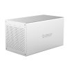 Внешний бокс Orico WS400RU3, 4x3.5", серебристый