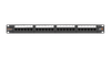 Патч-панель в шкаф 19" 1U, порты: 24xRJ-45 кат. 6, NIKOMAX NMC-RP24UE2-AN-1U-BK