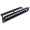 Патч-панель в шкаф 10" 1U, порты: 12, LANMASTER LAN-PP12OK-UTP/10