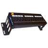 Патч-панель настенная, порты: 12xRJ-45 кат. 5e, LANMASTER LAN-PPF12U5E/W