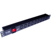 Блок розеток (PDU), кол-во розеток: 9, TWT TWT-PDU19-10A9C3